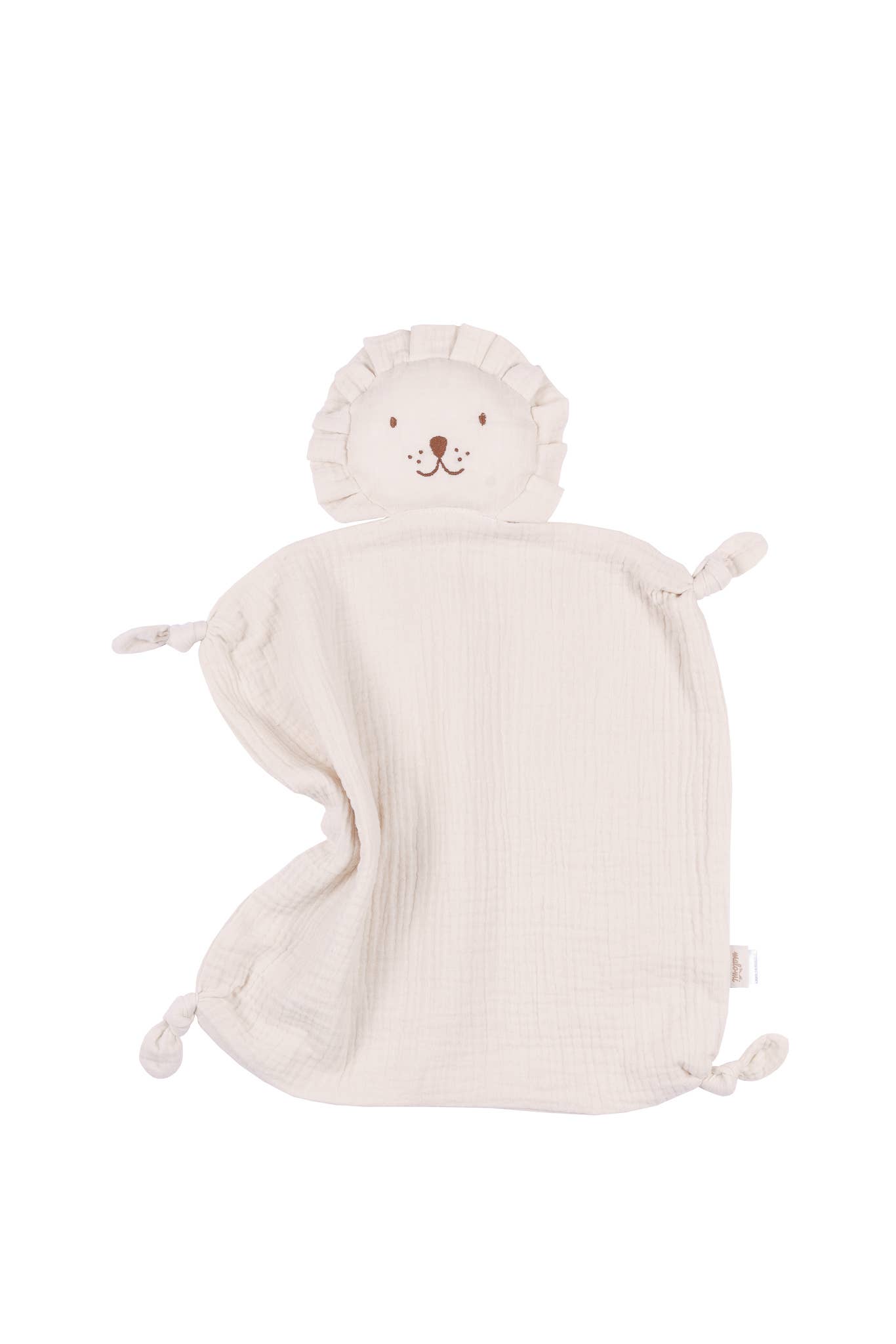 Malomi Kids - Vente Couverture douillette – bébé - Doudou dudu lion naturel0