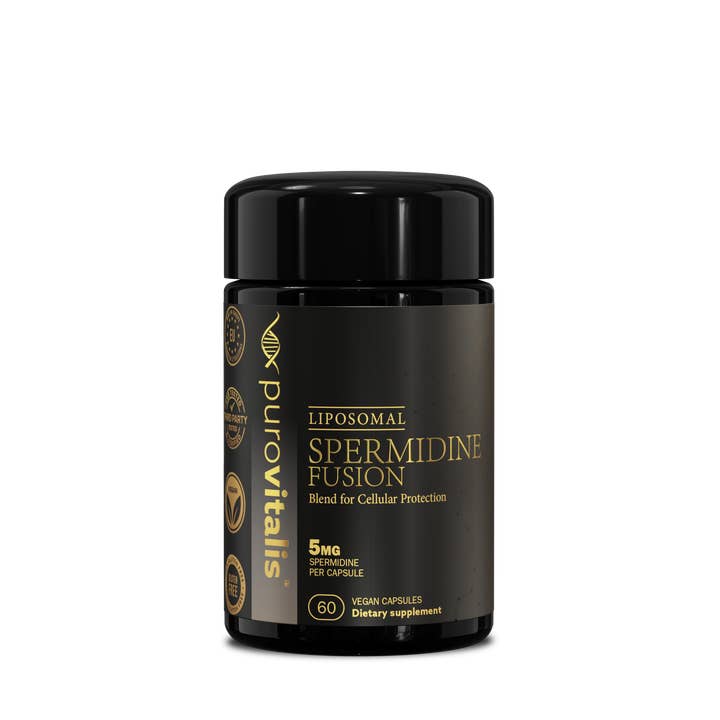 Purovitalis – Großhandel Nahrungsergänzungsmittel/Vitamin zum Einnehmen – Liposomales Spermidin Fusion - 5 mg - 30 Kapseln