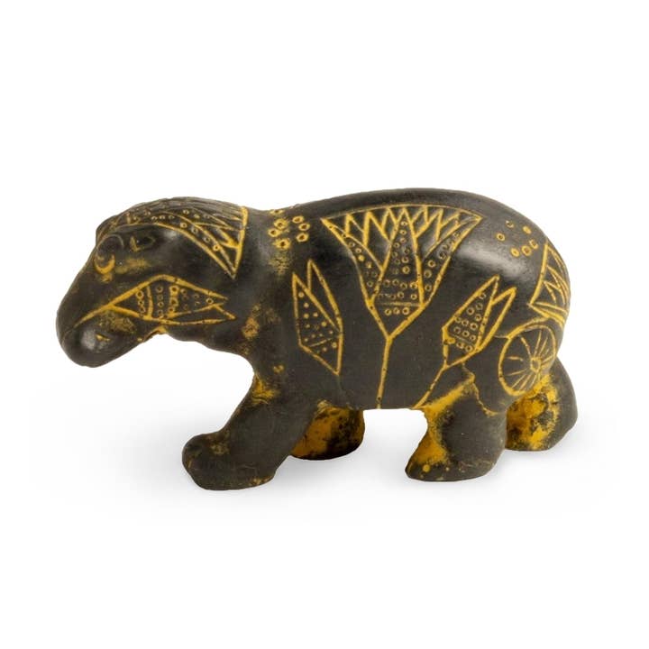 Discoveries, Inc. - Wholesale Decorative Figurine - Hippo Collectible Tiny - 2" - Egyptian Goddess