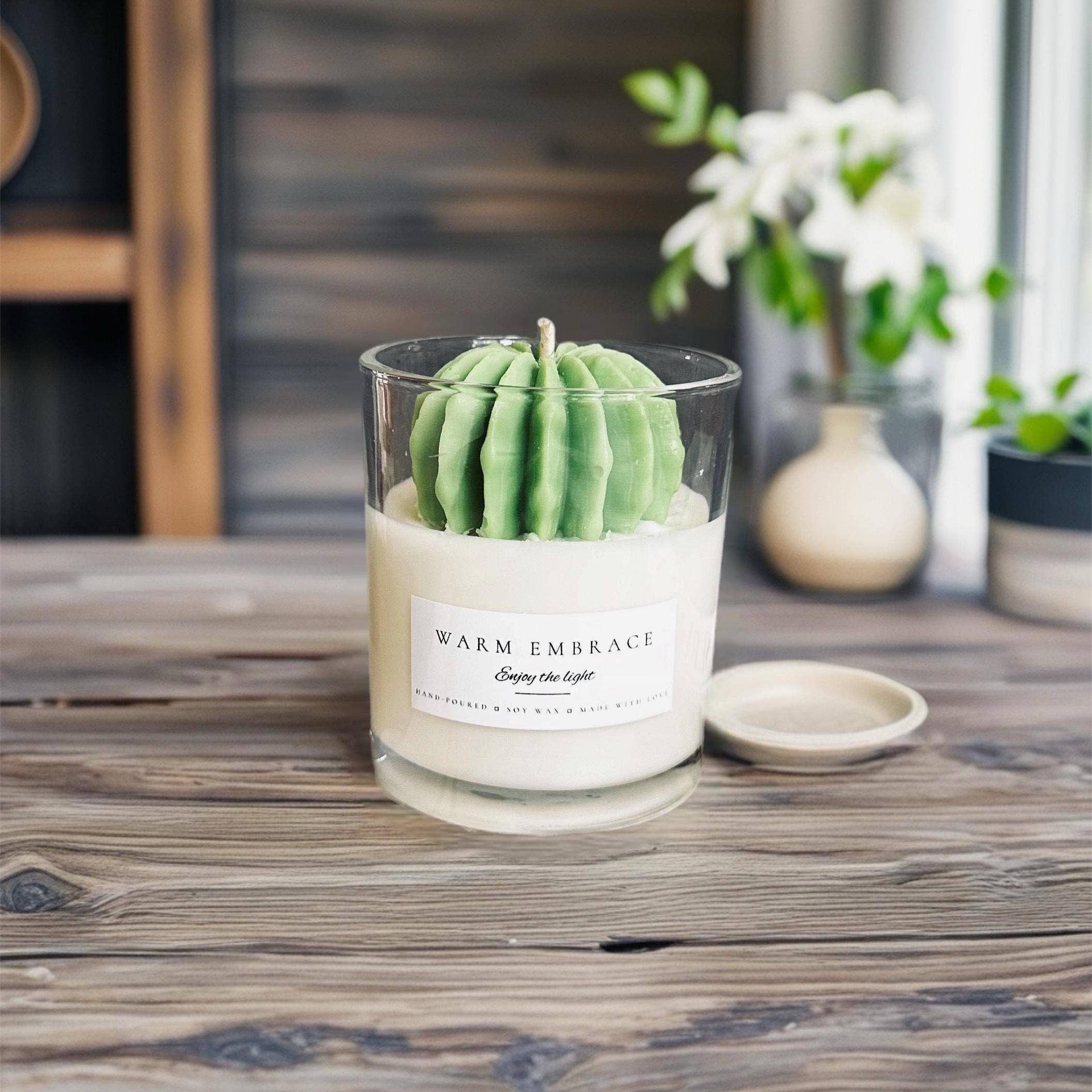 Karly’s Candles - Wholesale Novelty Candle - Handmade Soy Cactus & Succulent Candle Set8