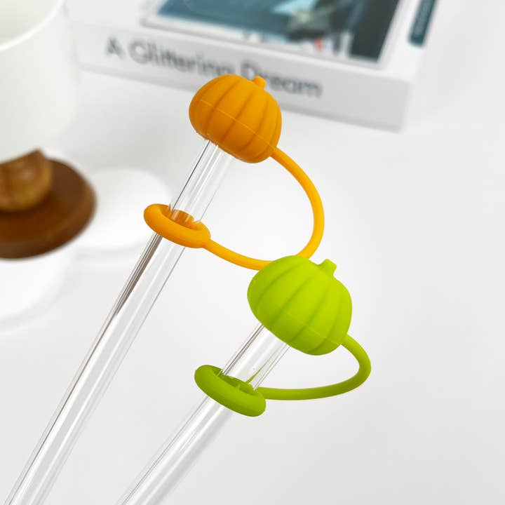 SoapElenGlen - Wholesale Drinking Straw - Pumpkin Straw Covers