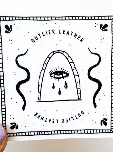 Outlier - Bandana Sticker for wholesale by After Hours Creative