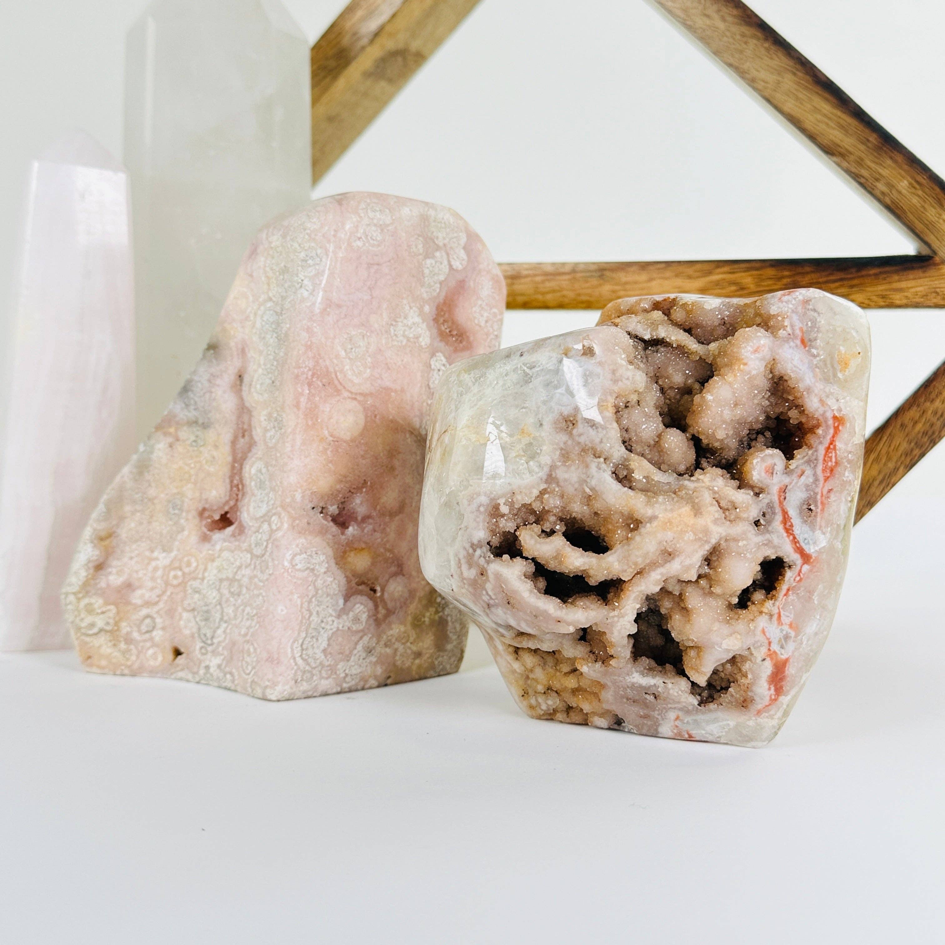 Rock Paradise - Wholesale Spiritual Stone/Crystal - Pink Amethyst Polished Crystal Freeform YOU CHOOSE #70