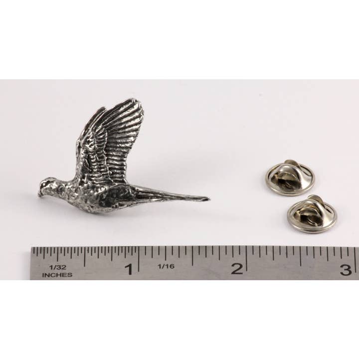 Creative Pewter Designs - Wholesale Broche - Mourning Dove Bird tinnen reversspeld broche, B0342
