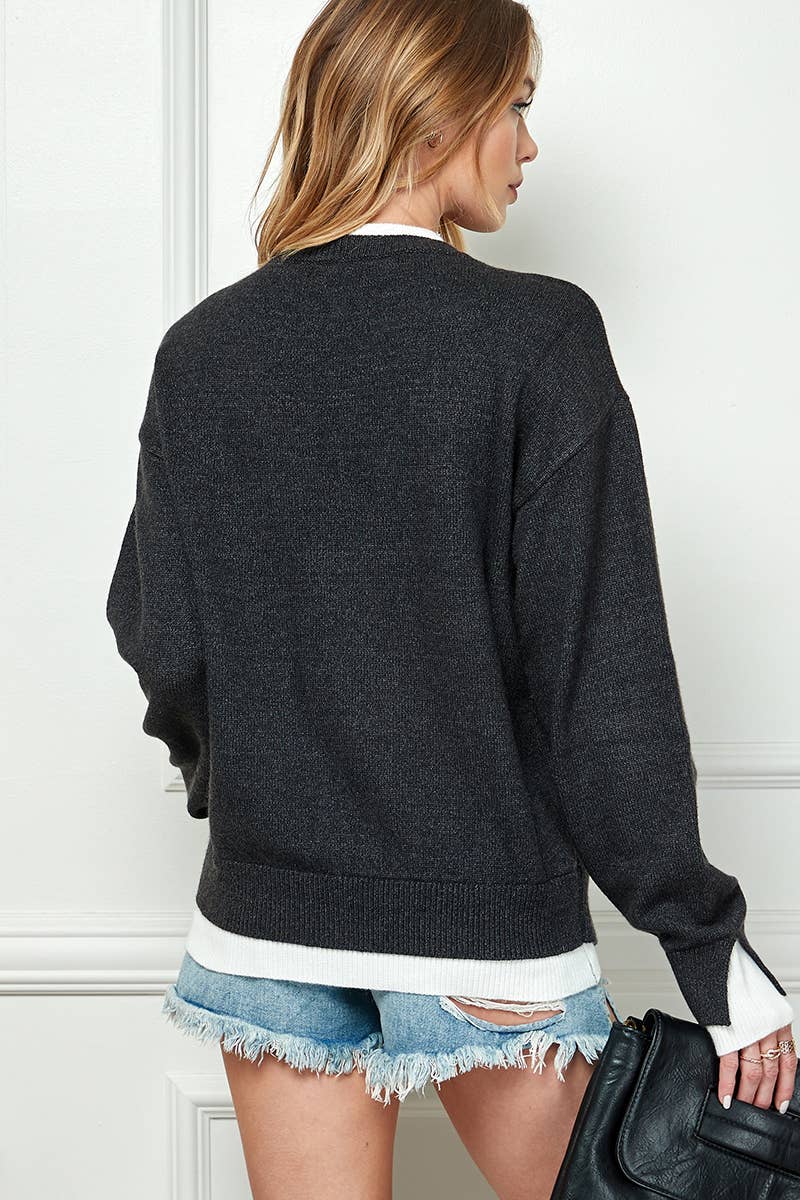 Cezele - Vendita all'ingrosso Maglione tricot - Donna - Maglione in maglia a maniche lunghe - 100% acrilico17