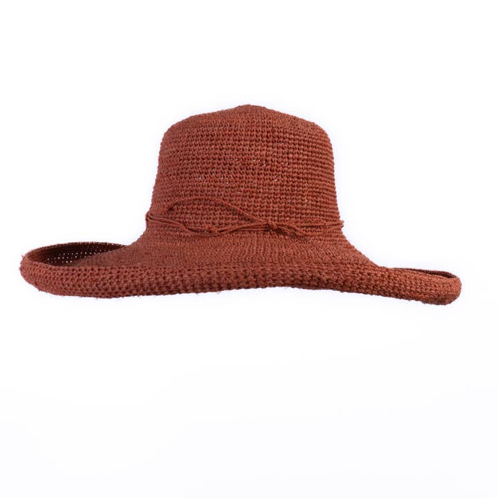 SANS-ARCIDET PARIS - Wholesale Straw Hat - Unisex - Magnolia Hat SS256