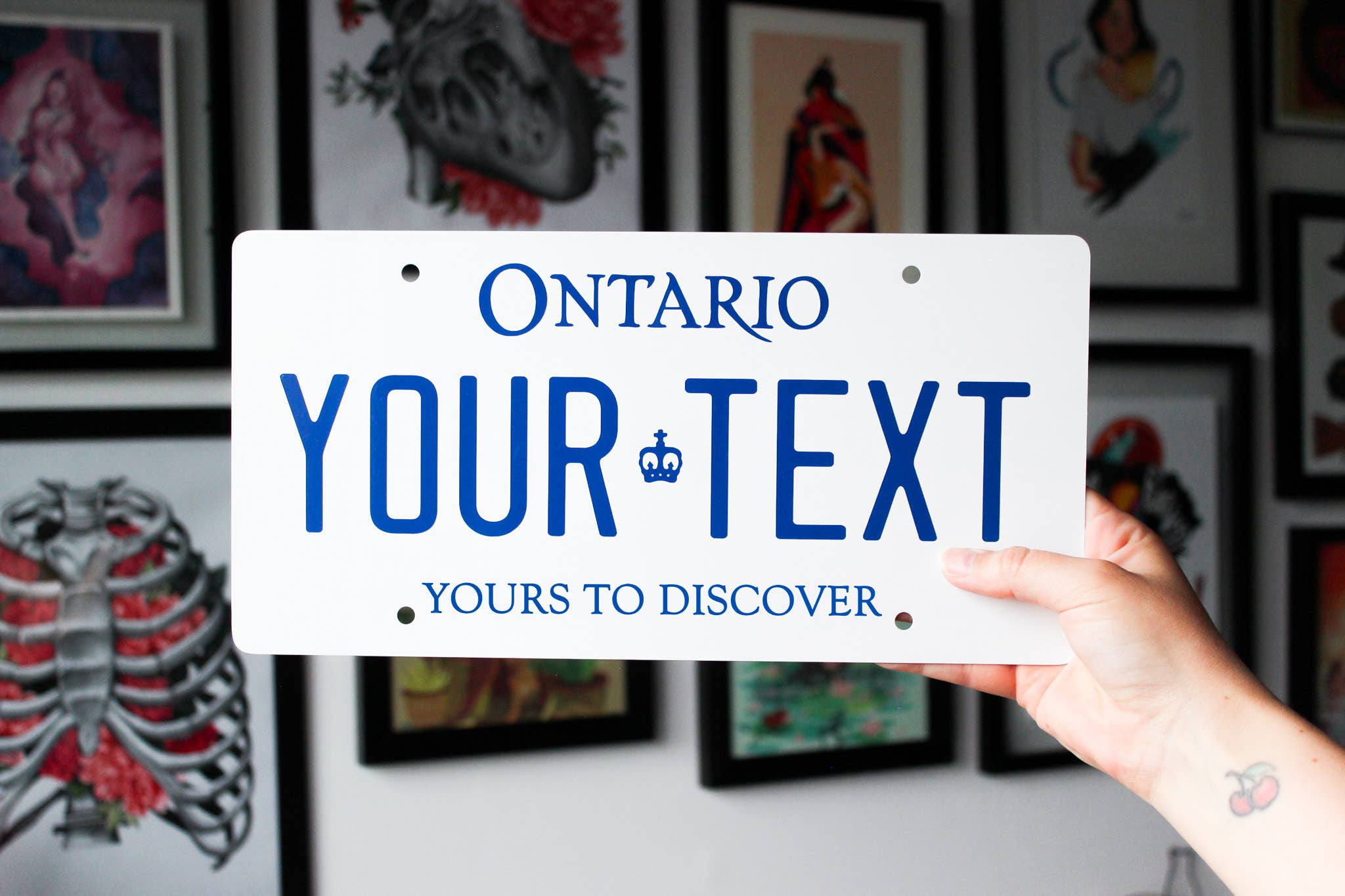 Betina C Koche - Wholesale Sign - Custom Canadian License Plate | Real Size0