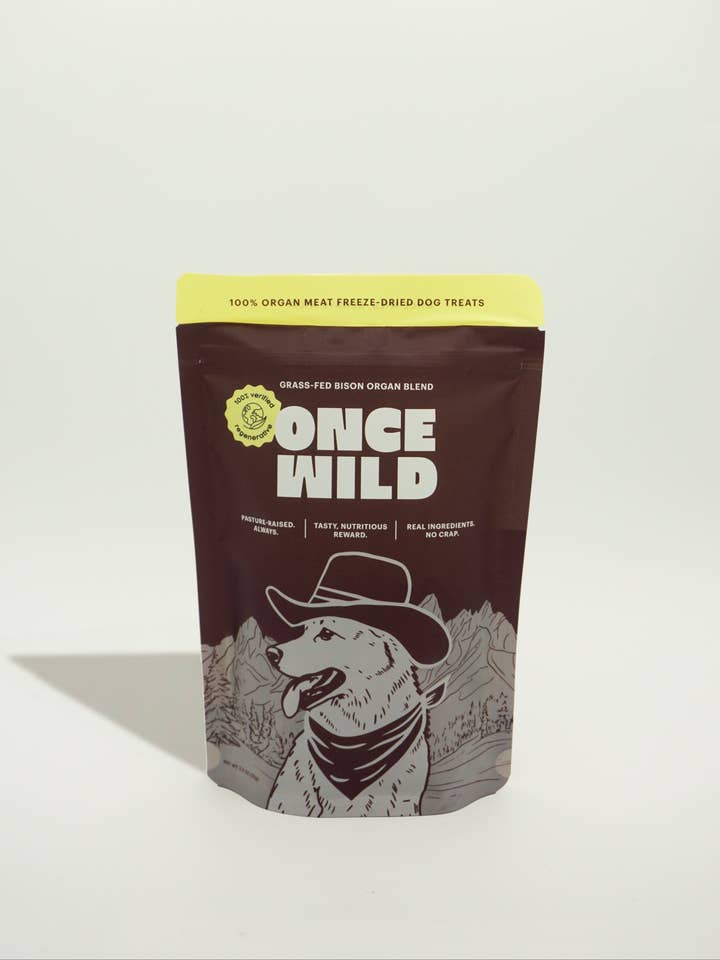 Bison Organ Blend Treats for wholesale by Once Wild