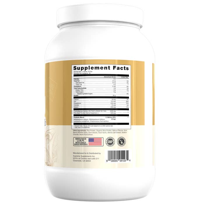 Supreme Sports Nutrition - Wholesale Protein/superfood powder - Supreme Natural Protein2