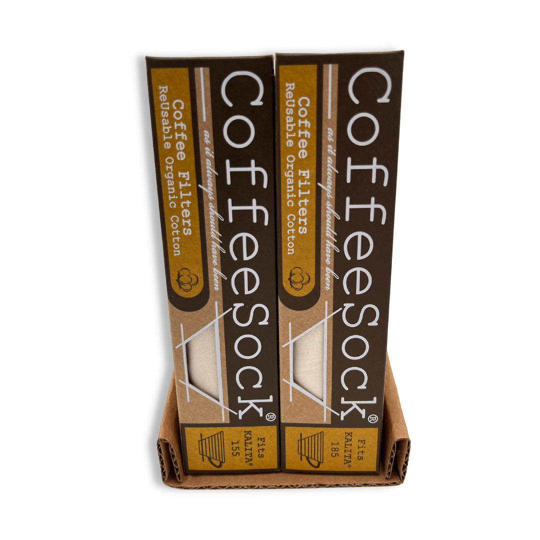 CoffeeSock - Wholesale Coffee Filter - Reusable Organic Coffee Filters - Kalita® Wave Style 1856