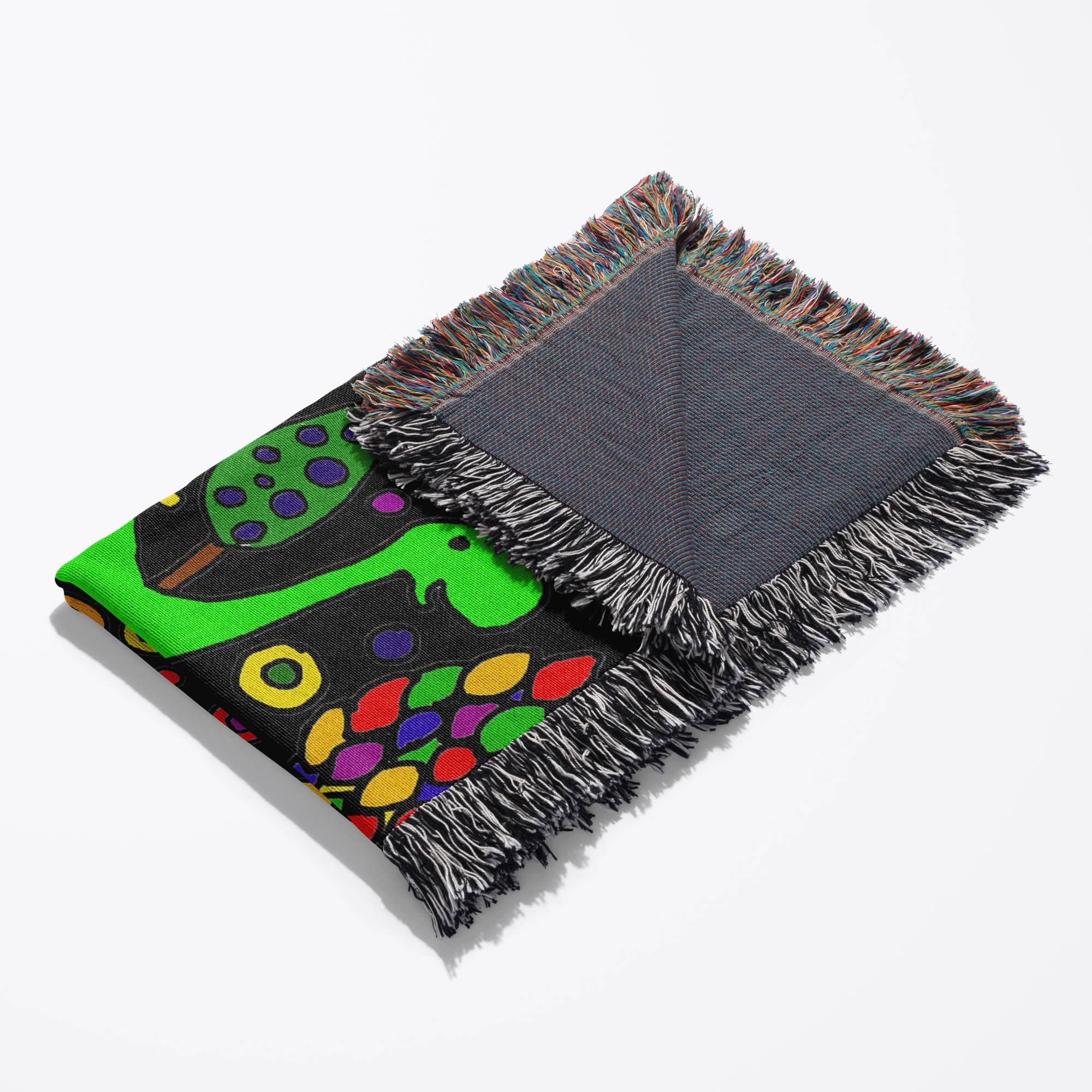 3dRose - Wholesale Throw Blanket - 3dRose, Funny Green Brontosaurus Dinosaur Art Abstract, Blanket3