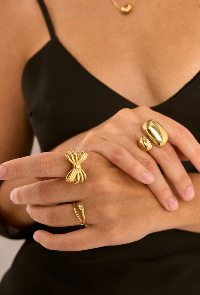 BYREN | ÉLINE L'ATELIER - Wholesale Band/Stacked Ring - Stainless steel ring 424AQ1603