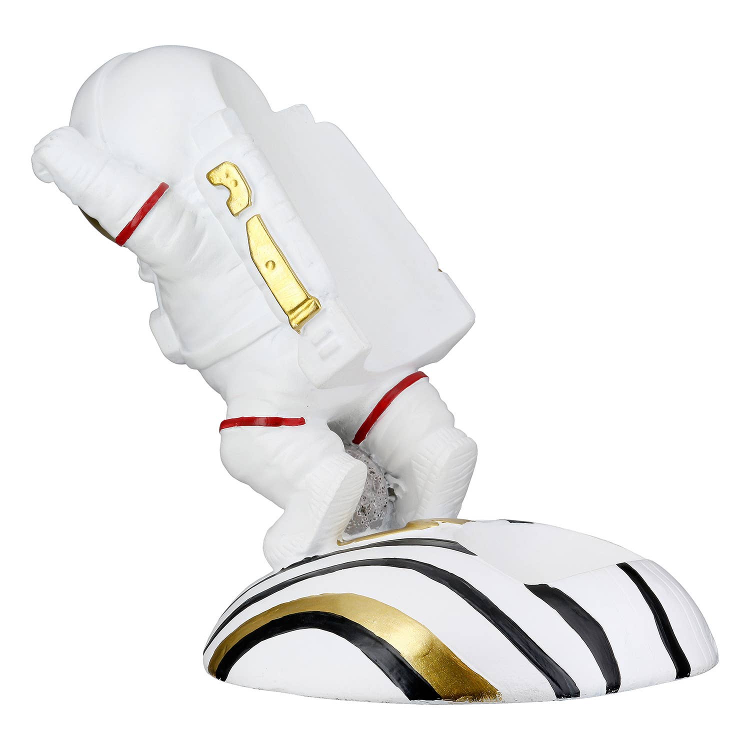 gold white Wine bottle holder Voyager gold-colored H. 17 cm, set of 2 for wholesale on Faire2