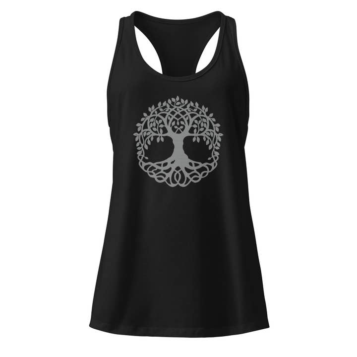 Tree of Life - Women’s Ideal Racerback Tank for wholesale by Timpanogos Hiking Co.