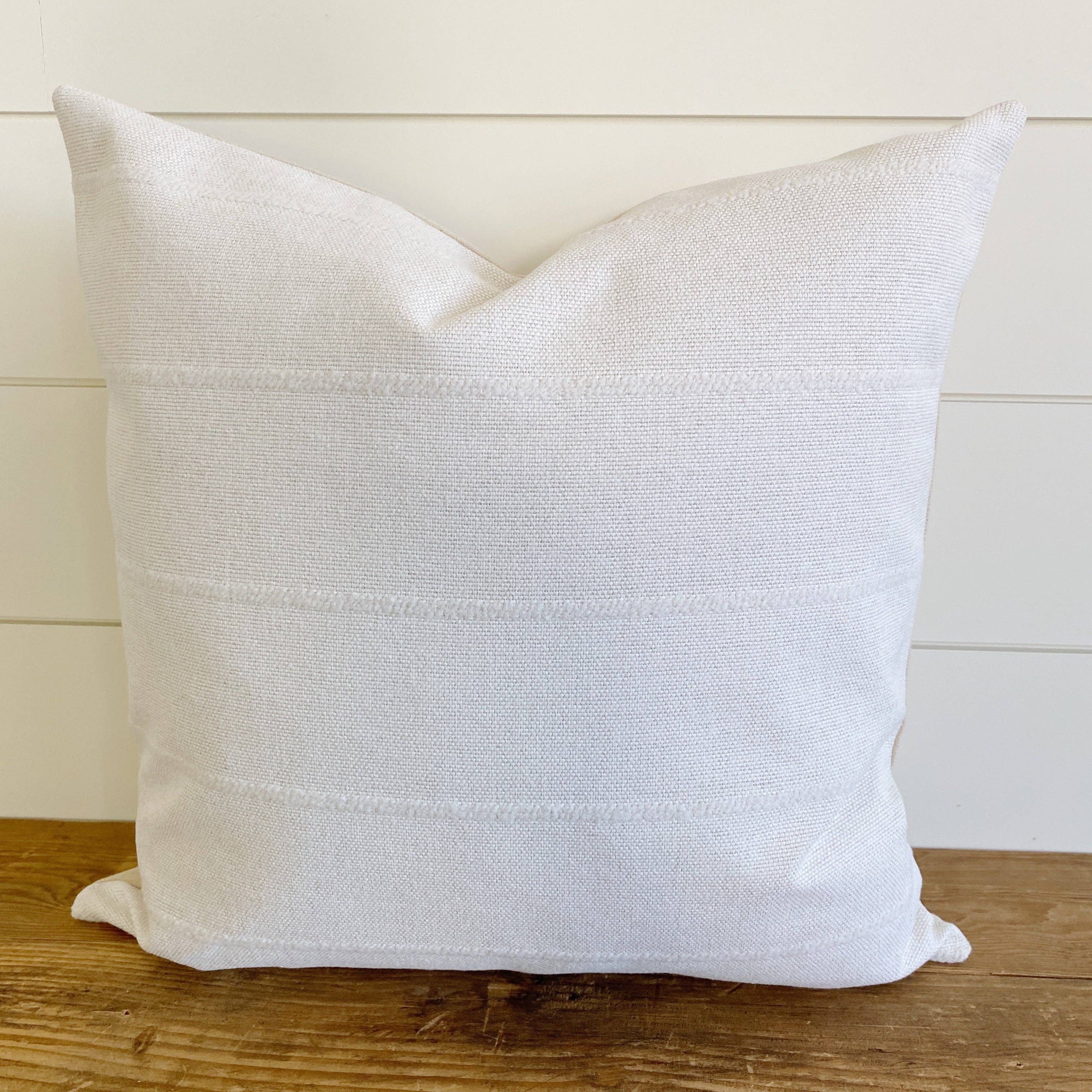 ALICE || Ivory Pillow Cover for wholesale by Linen & Ivory