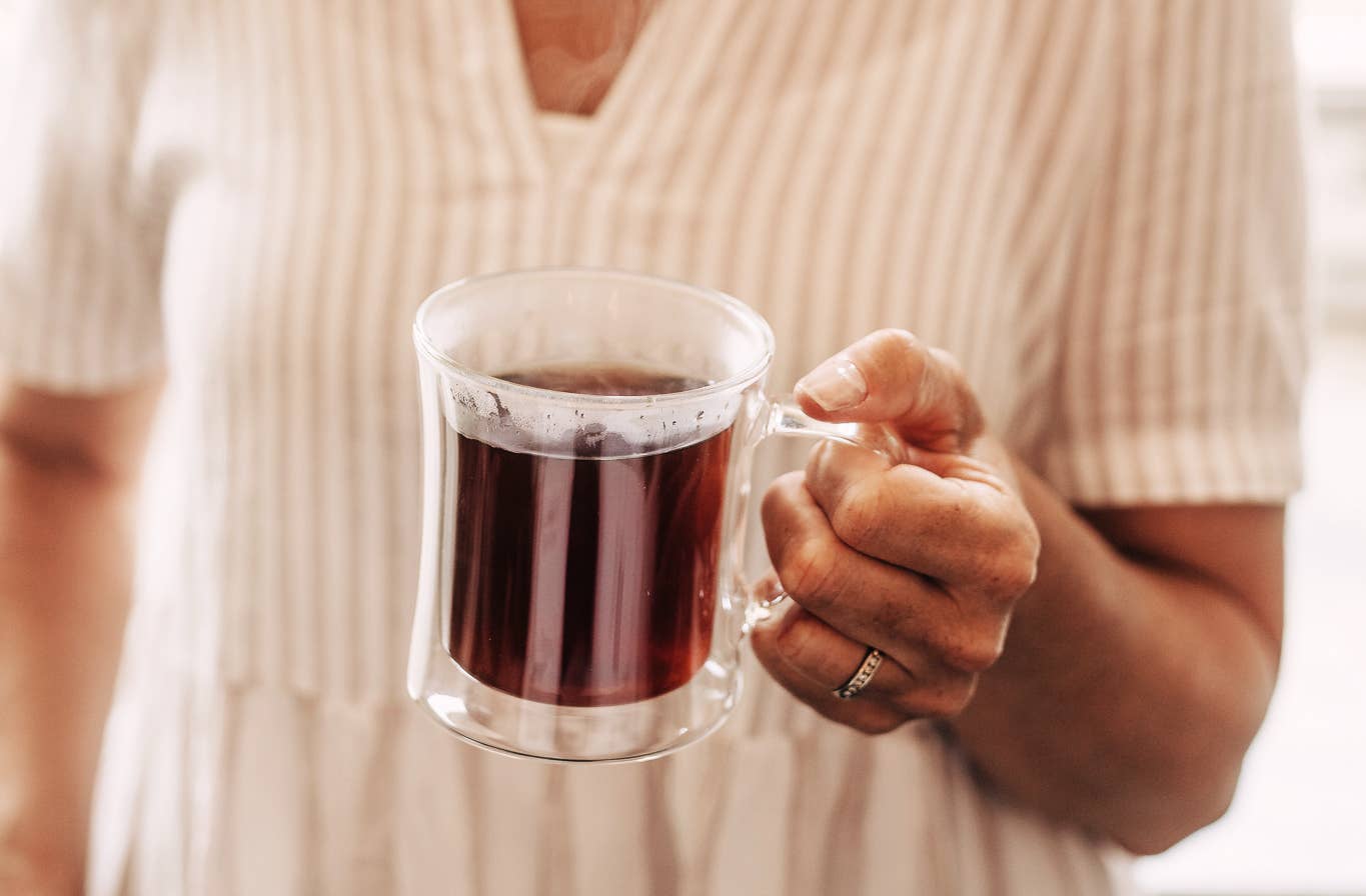 Highwave - Wholesale Coffee Mug - 10 oz Diner Double Wall Glass With Handle2