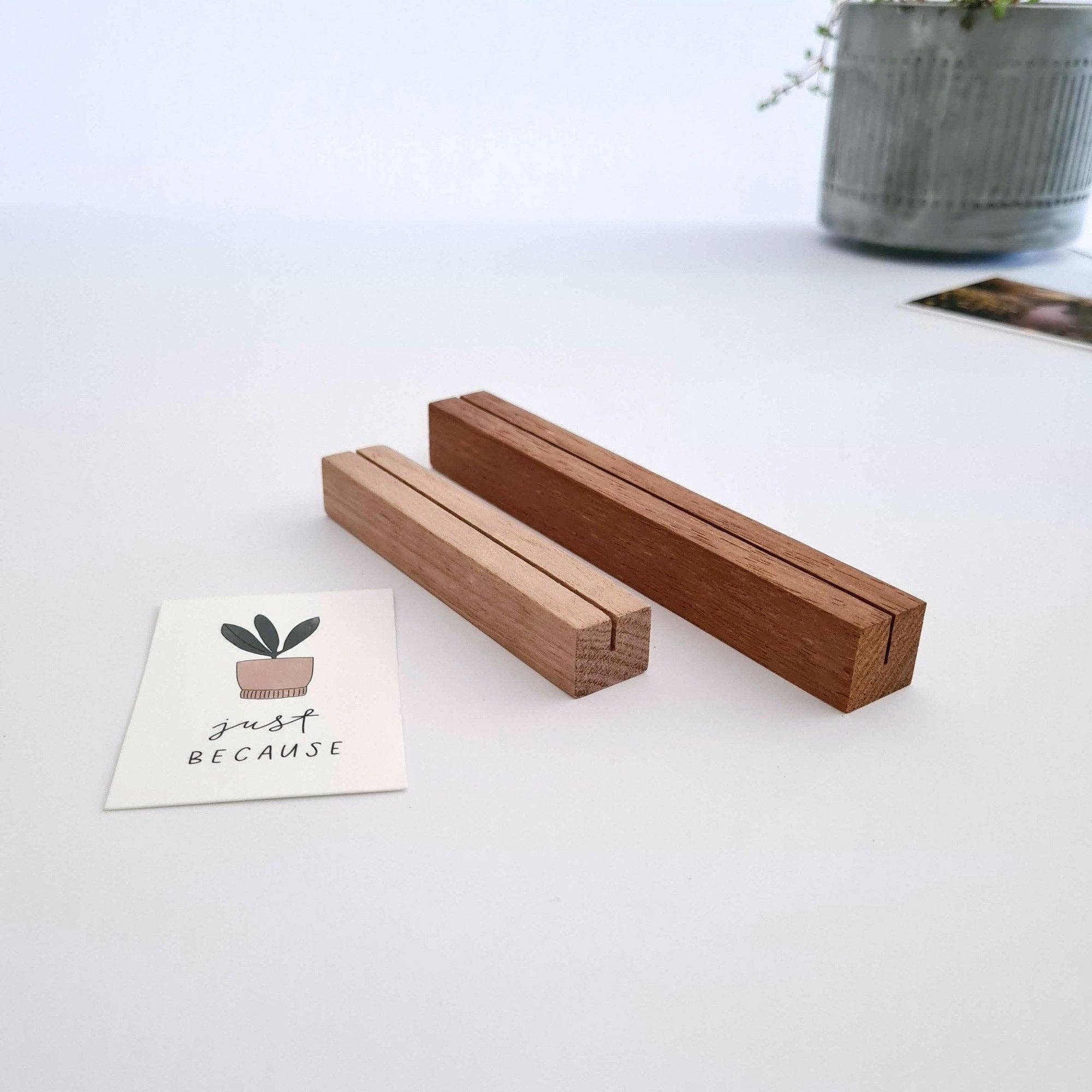 In the Daylight - Vente Cadre photo avec pied - Petit support photo rectangulaire en bois4