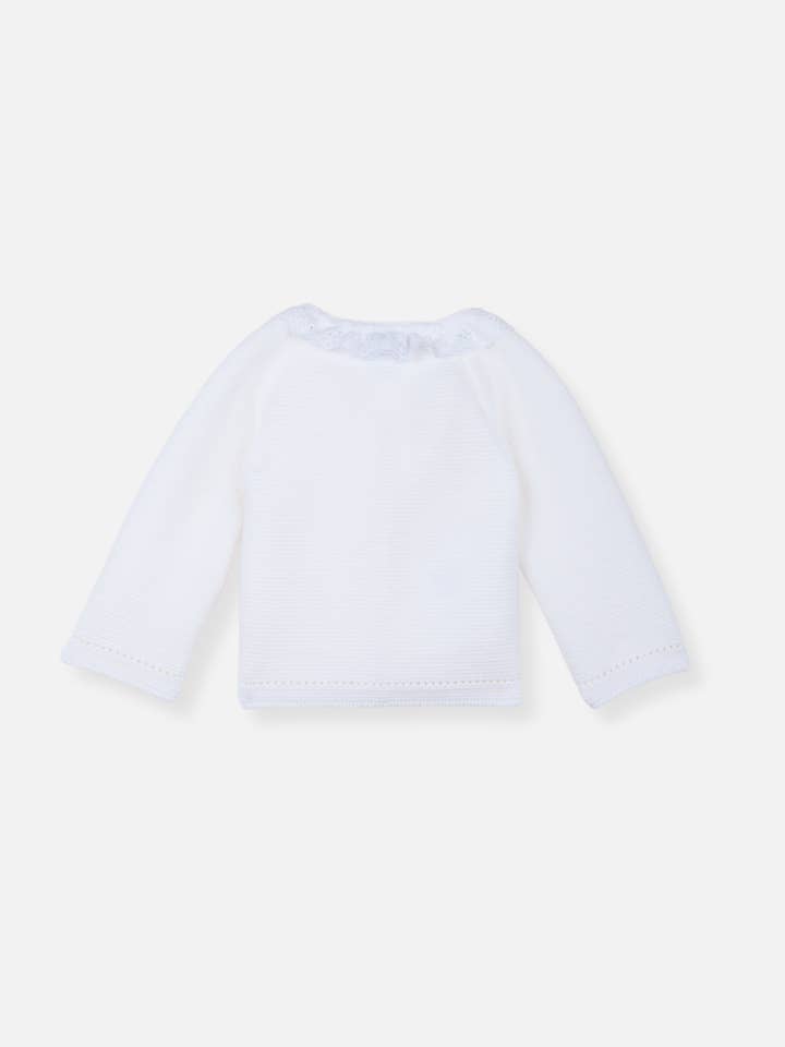 Brassière Avec Col Brodé pour la vente par La Manufacture de Layette