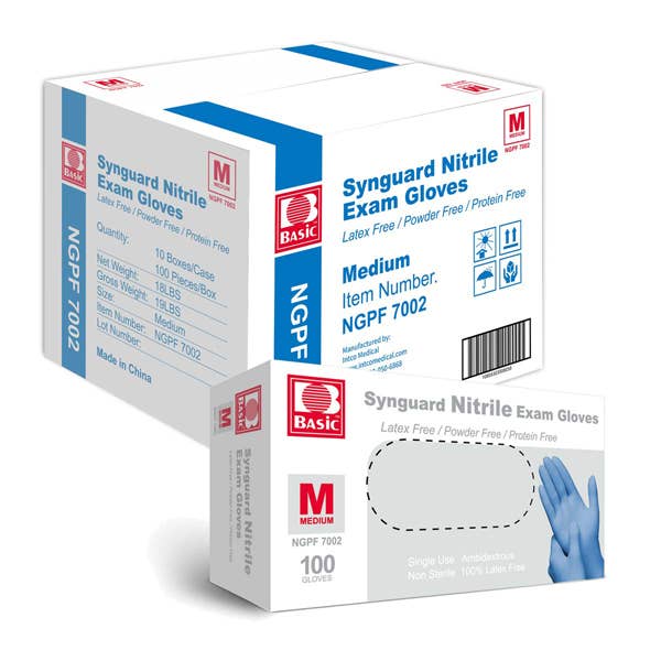 Banana Products, LLC - Wholesale Gloves - Unisex - Box of 100 Nitrile Exam Gloves1