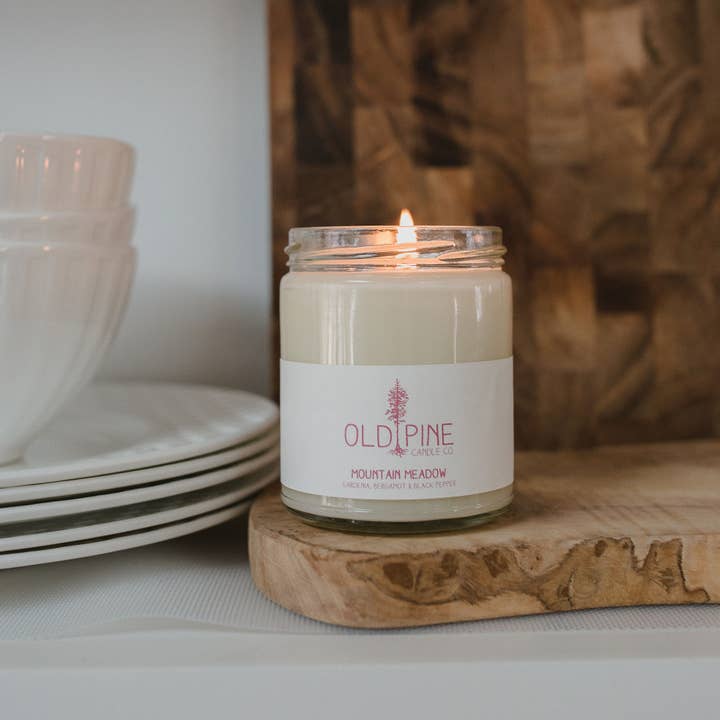 Old Pine Candle Co - Wholesale Jar/Filled Candle - Mountain Meadow Candle3