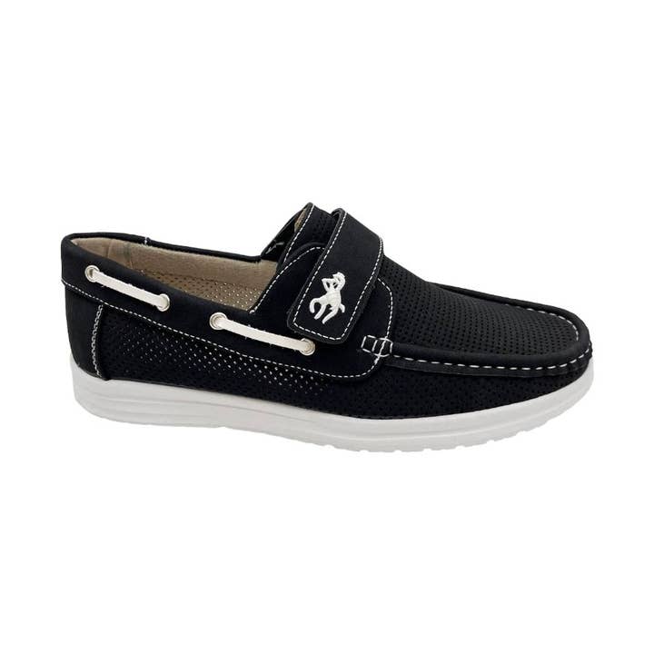 Bolero Piel – Großhandel Slip-on-Sneaker – Herren – Wildleder-Bootsschuhe mit Klettverschluss