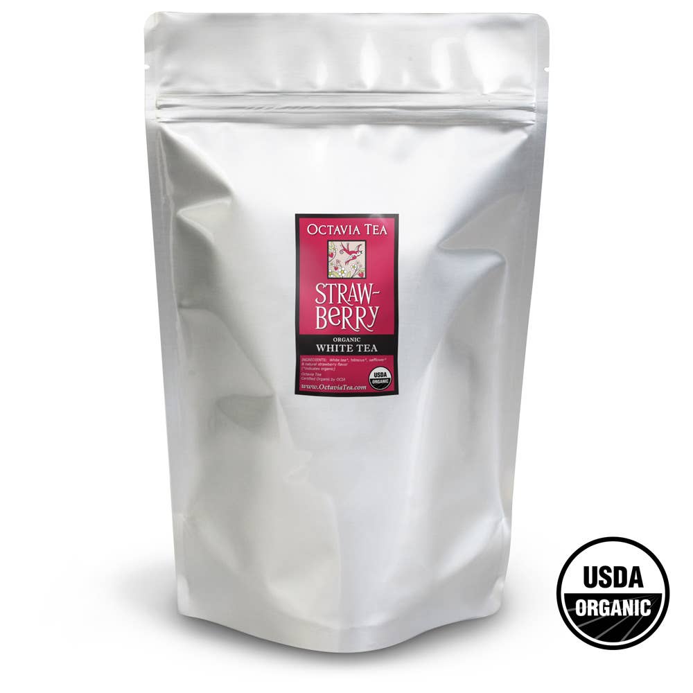 Octavia Tea – Chá solto por atacado – Morango - Orgânico3