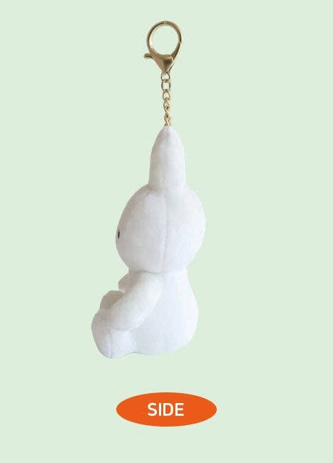 K-Wonderland - Wholesale Keychain - Women's - Miffy Keyring Plush Dolls Glow-in-the-Dark, Silver, Gold11