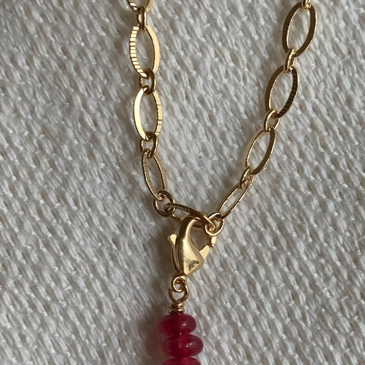 RUBY RED CHARMS for wholesale by Shamai
