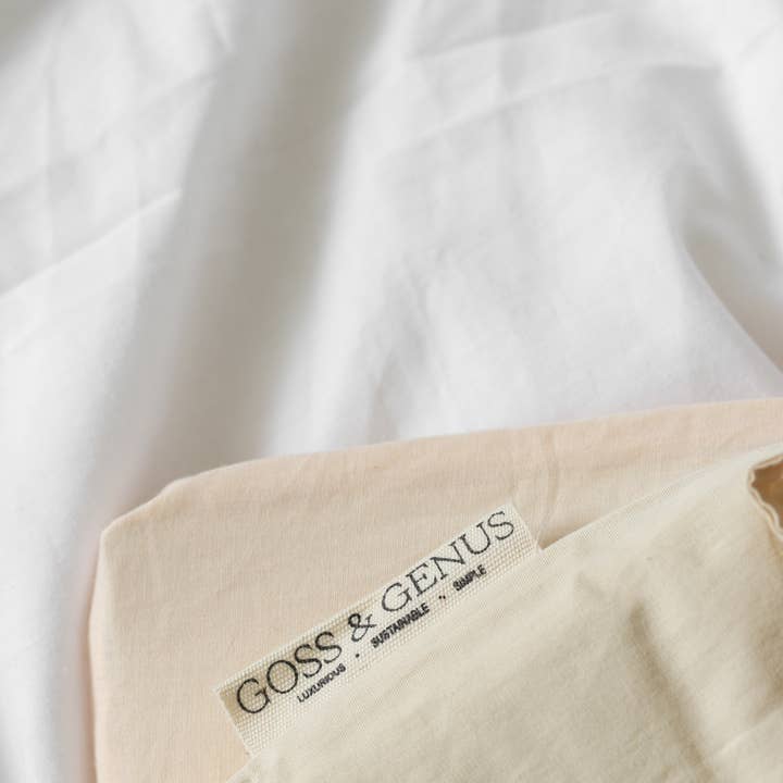 Goss & Genus – wholesale Fitted sheets – Relaxed Percale Deep Fitted Sheet4
