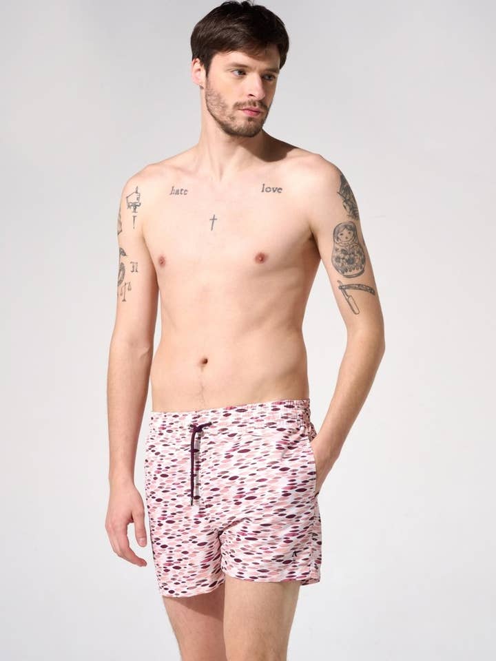 APNEE – wholesale Swim shorts – Men′s – Swim shorts - Glassy purple1