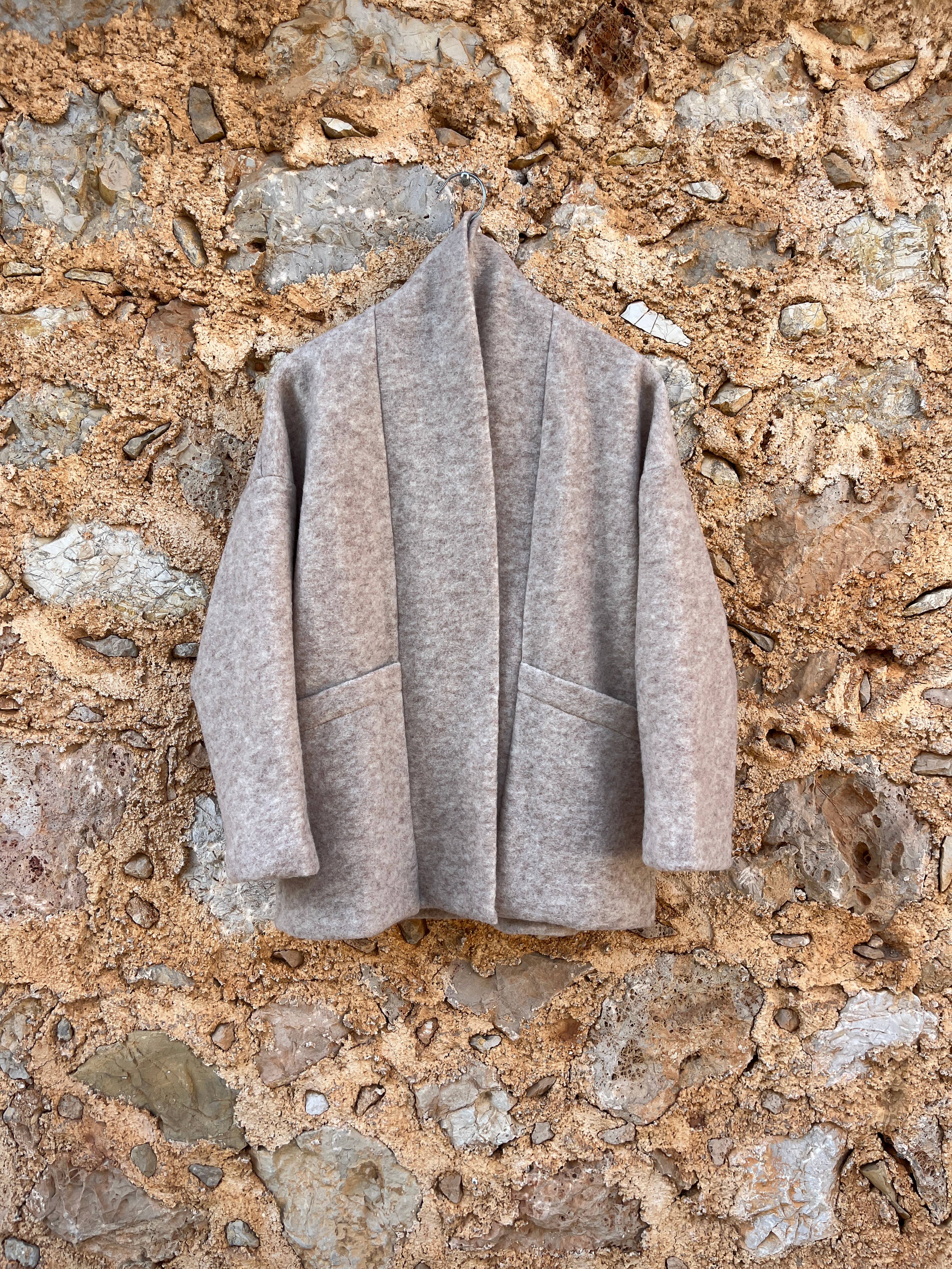 CECILIA SÖRENSEN - Wholesale Jacket - Women's - 314 BRUC WINTER JACKET  pure wool beige9