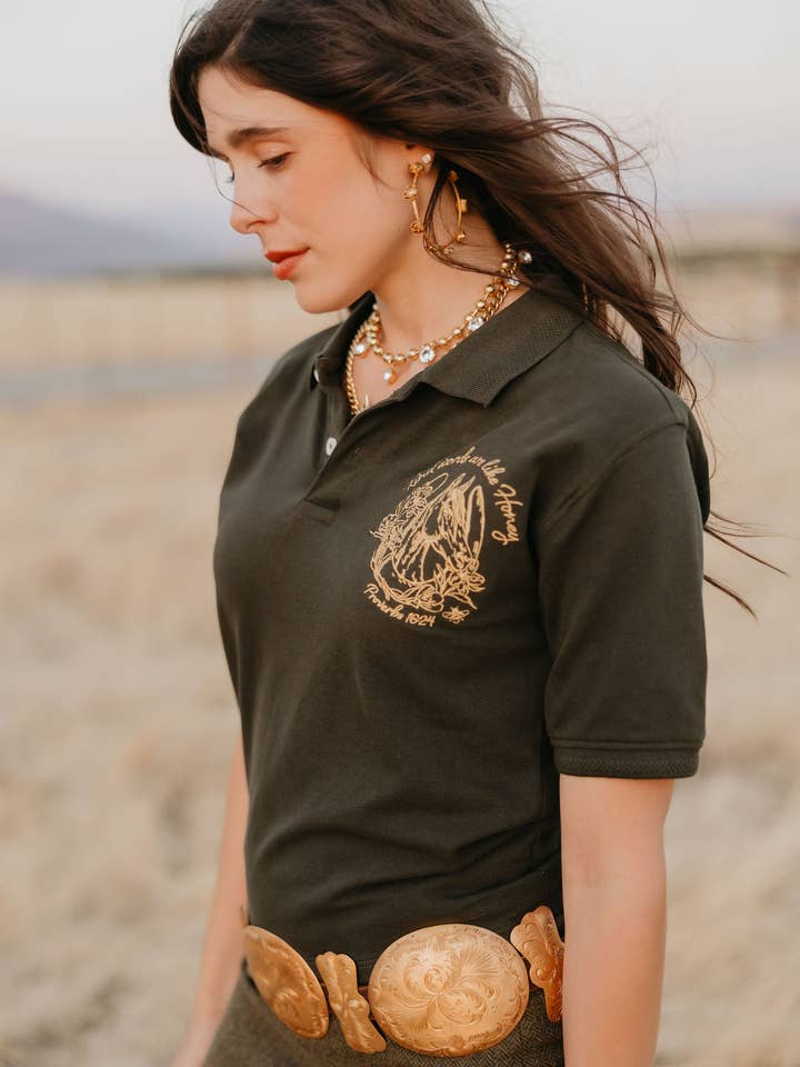 Rodeo Quincy - Wholesale Polo – Women’s - Sweet as Honey Polo3