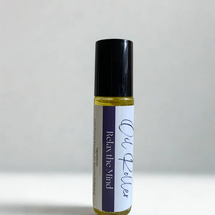 Relax the Mind Roller | Stress + Frustration | Essential Oil for wholesale by My Holistic Happiness