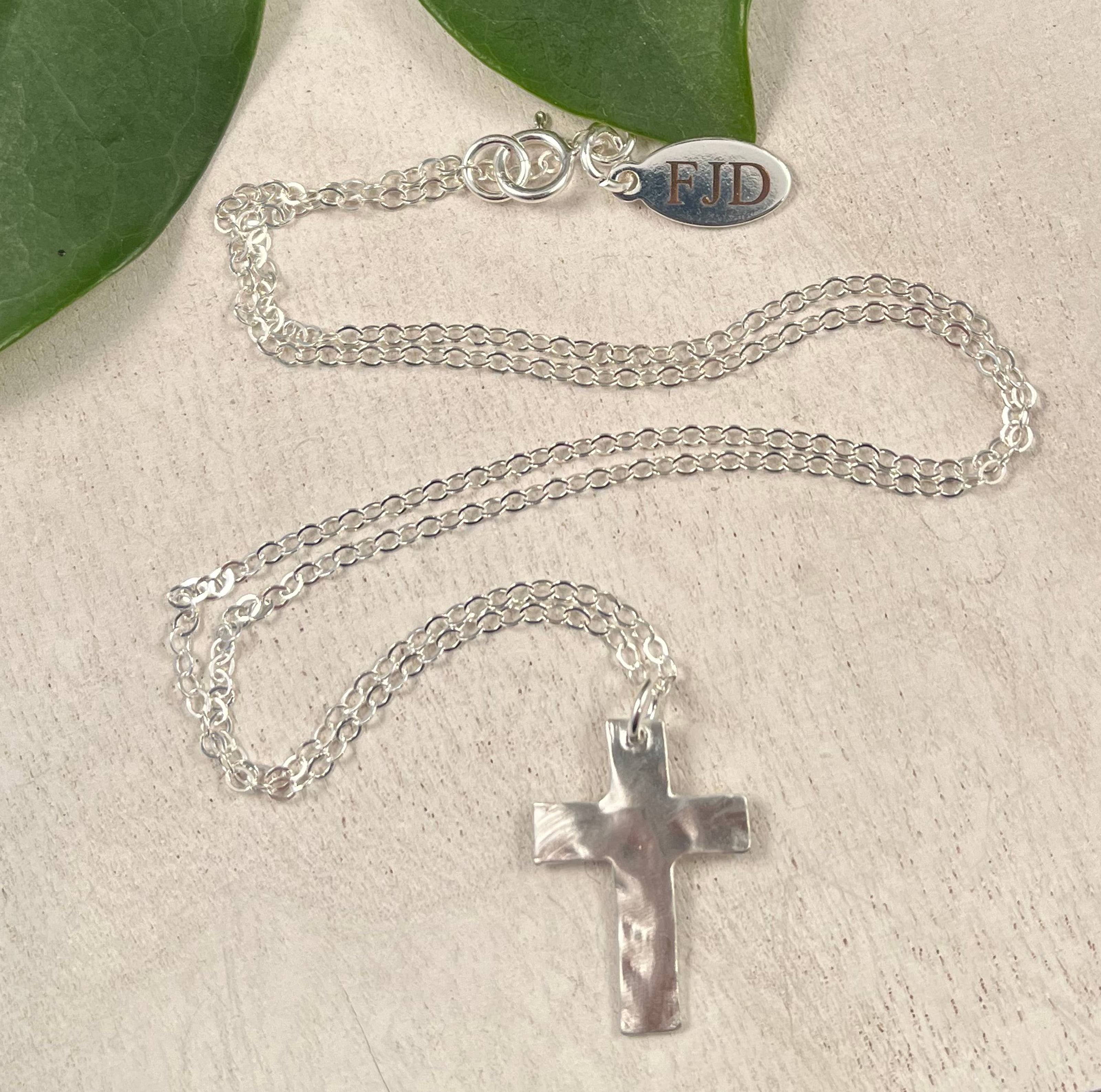 Felicity Jewelry Designs - Wholesale Pendant/Charm Necklace - Silver Cross Necklace1