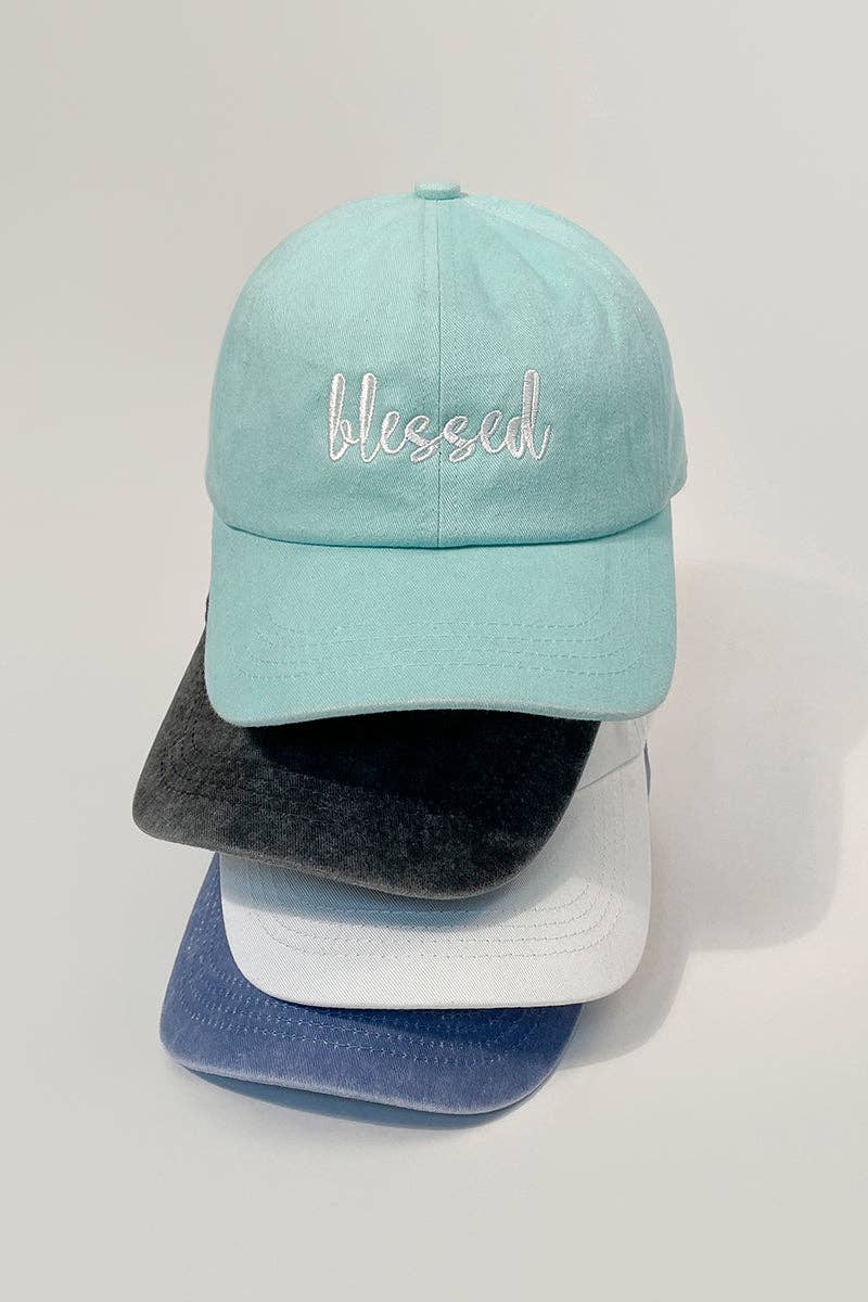David And Young - Wholesale Baseball Cap - Women's - Blessed Embroidery Baseball Caps5