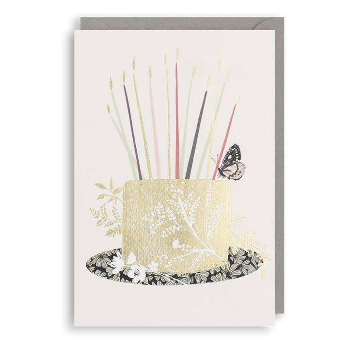 Meraki Greeting Cards - Wholesale Birthday Card - CAKE AND CANDLES Birthday Card