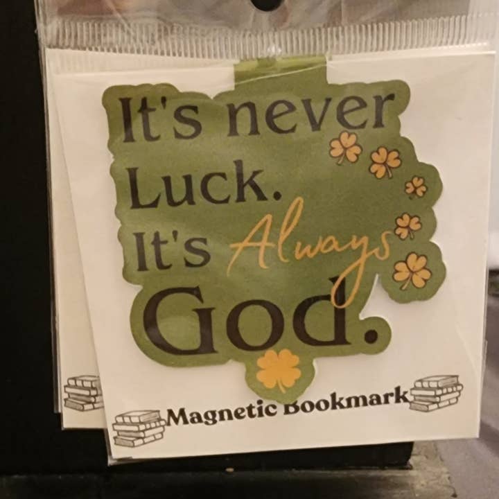 It's Always God Magnetic Bookmark for wholesale by Love Ann Joy Apparel, LLC