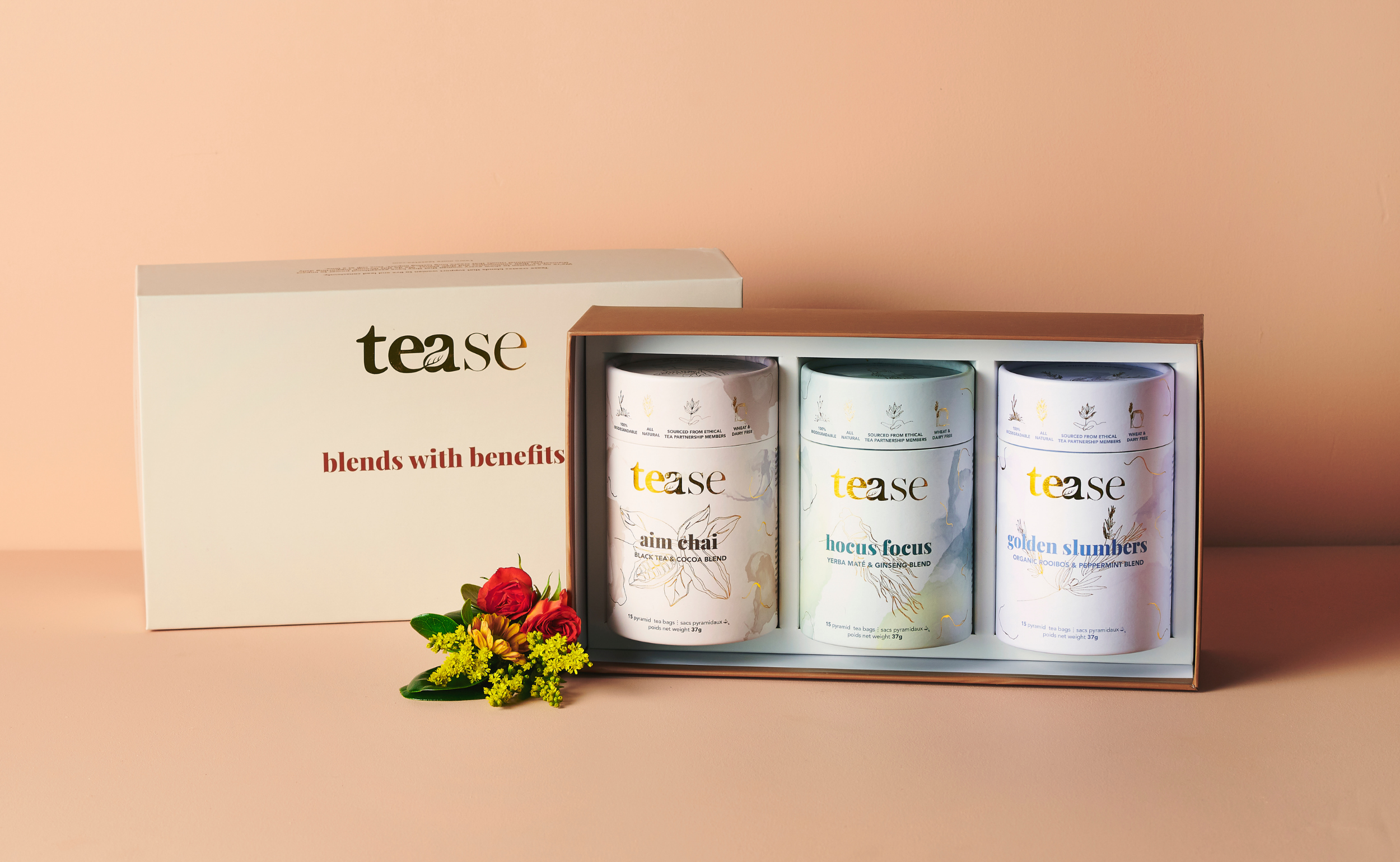Tease | Wellness Tea Blends + Accessories - Wholesale Tea Bags - Duchess of Earl | Creamy Earl Grey Black Tea For Energy6