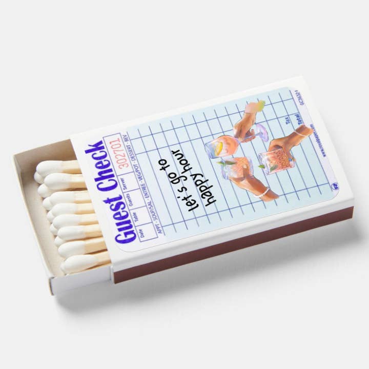 Electric Feels Company - Wholesale Matches - Happy Hour Match Box0