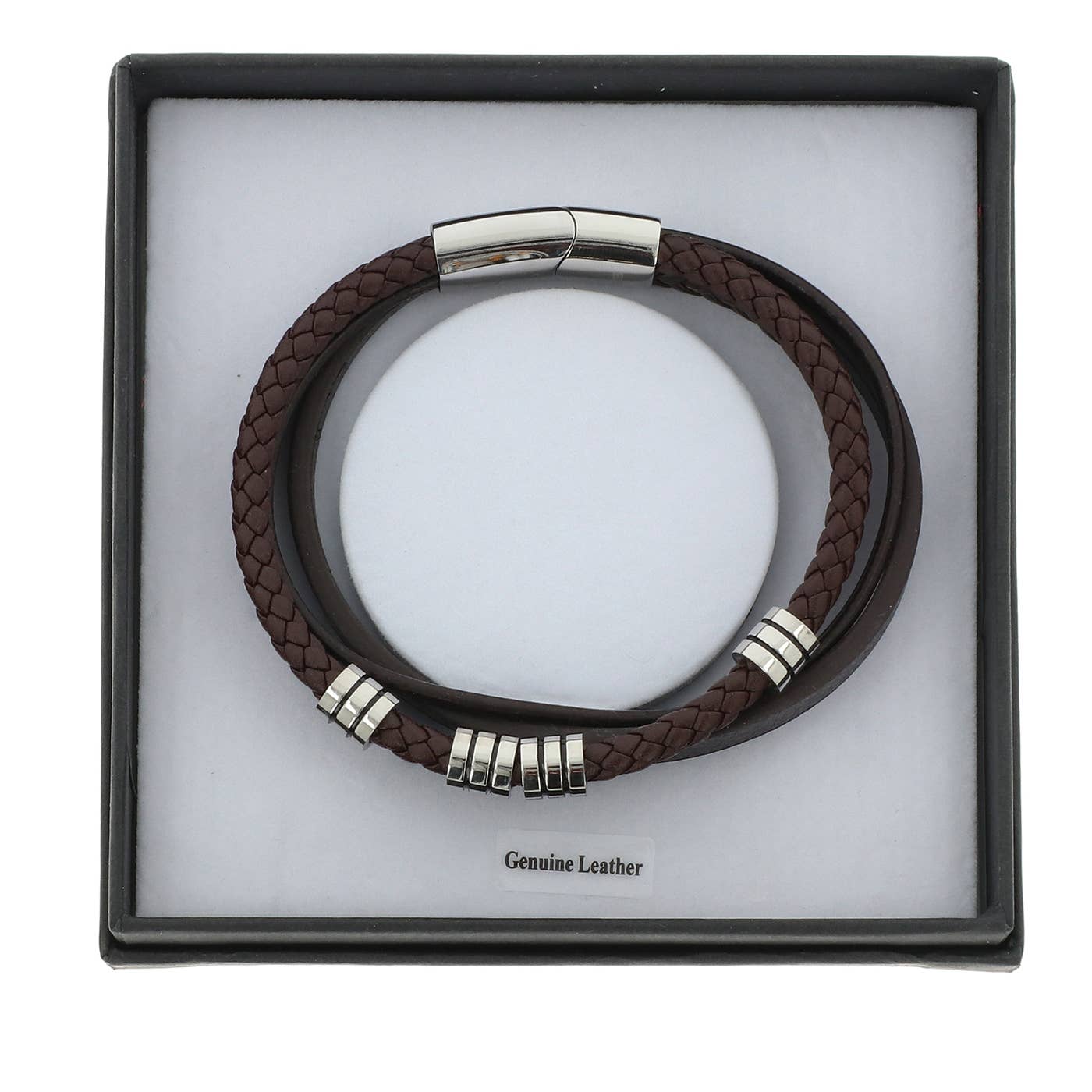 Joe Davies – Engroshandel Smykker - Herre – EQ For Men 4 i 1 Moderne Læderarmbånd6