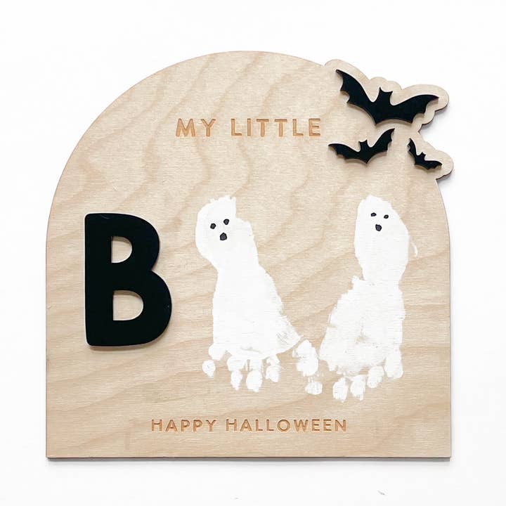 DIY Halloween Boo Footprint, First Halloween Keepsake for wholesale by 97 Design Co.