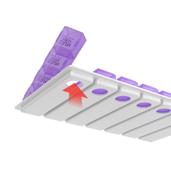 Apothecary Products LLC - Wholesale Pill Organizer - Ezy Dose® Medtime Planner® (Medium, Clamshell)7