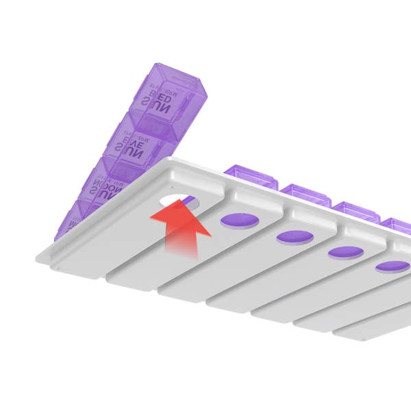 Apothecary Products LLC - Wholesale Pill Organizer - Ezy Dose® Medtime Planner® (Medium, Clamshell)7