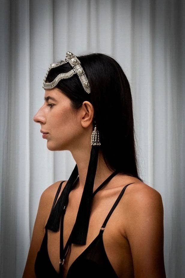 OBJECT & DAWN – wholesale Fashion headband – women's – Khutulun Modular Headband - 3 Color Variants2