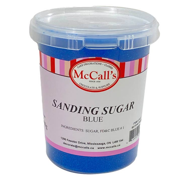 SUGAR SANDING BLUE 900 GRAMS for wholesale by McCall's
