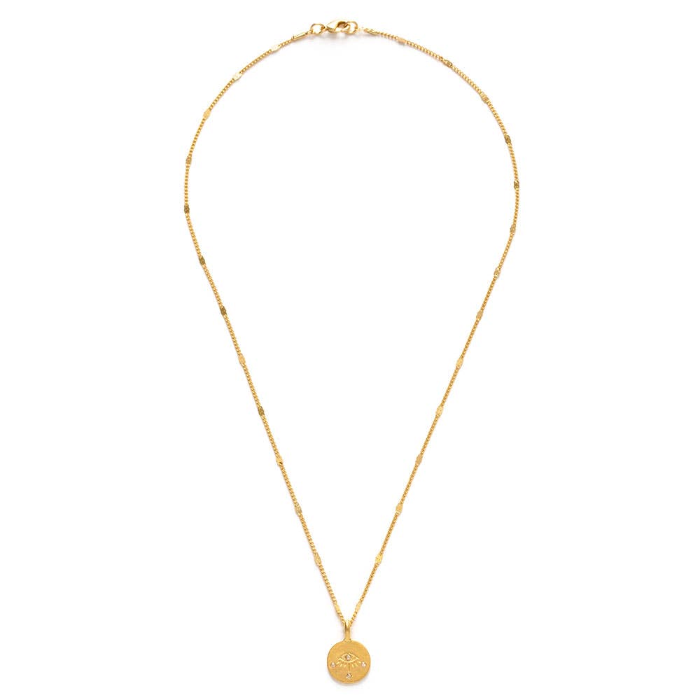 Amano Studio – Großhandel Kette mit Anhänger/Charm – Halskette mit Schutzauge4