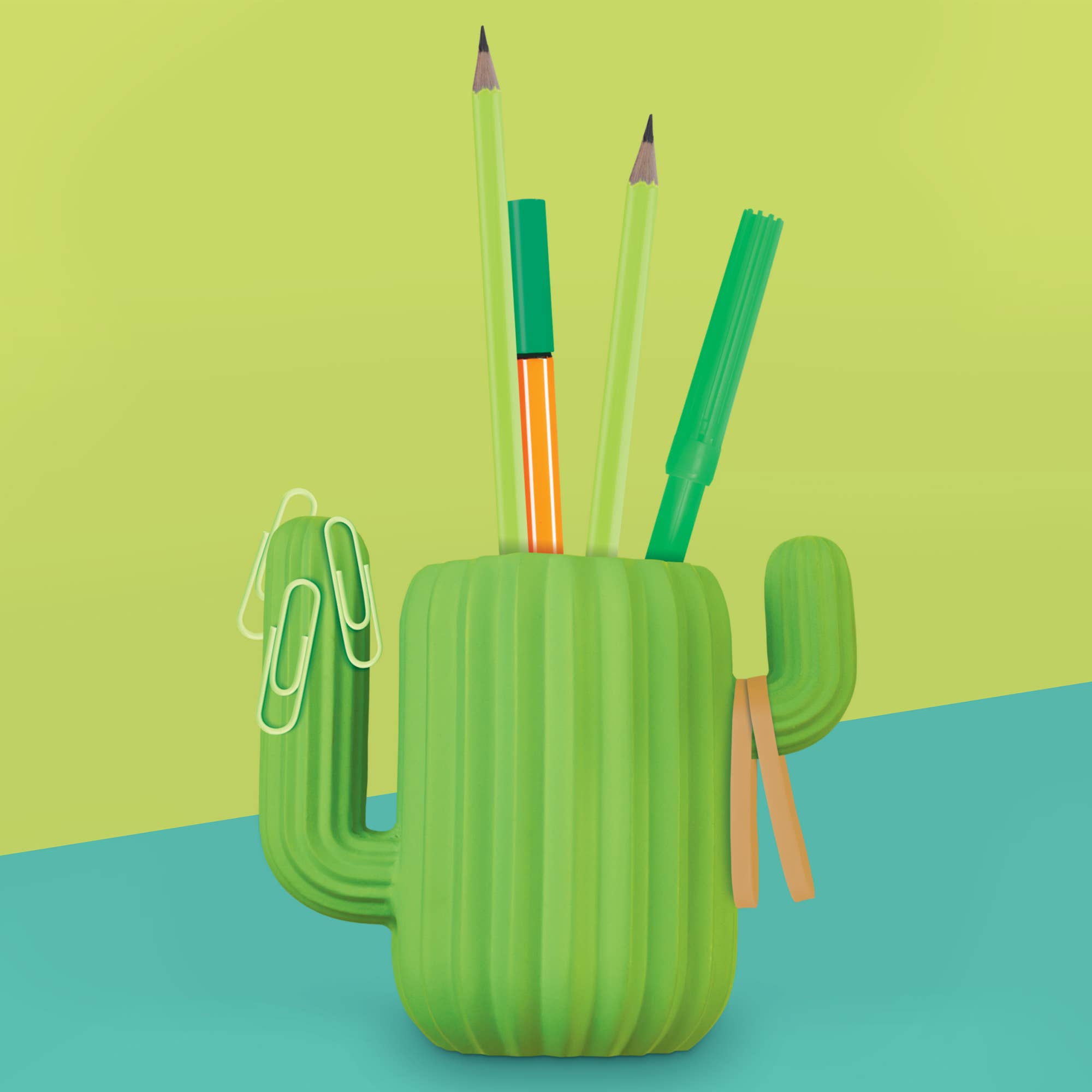 Mustard – wholesale Desk organiser – Cactus Desktop Organiser1