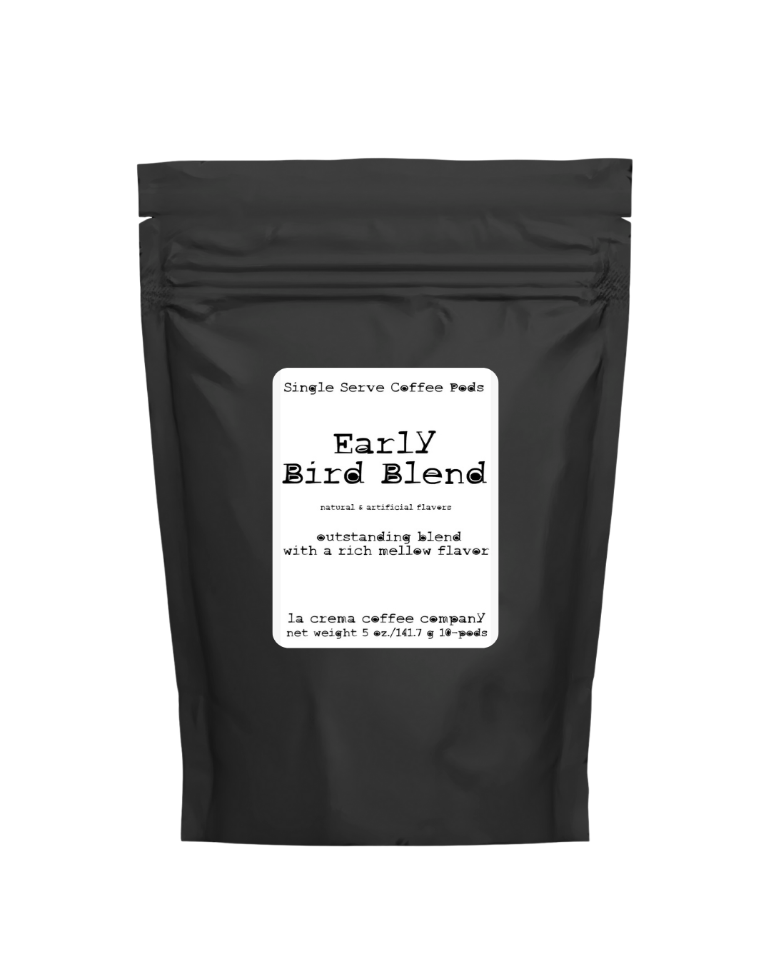 La Crema Coffee Company - Vendita all'ingrosso Cialde caffè - Comode capsule di caffè monodose con etichetta Early Bird0