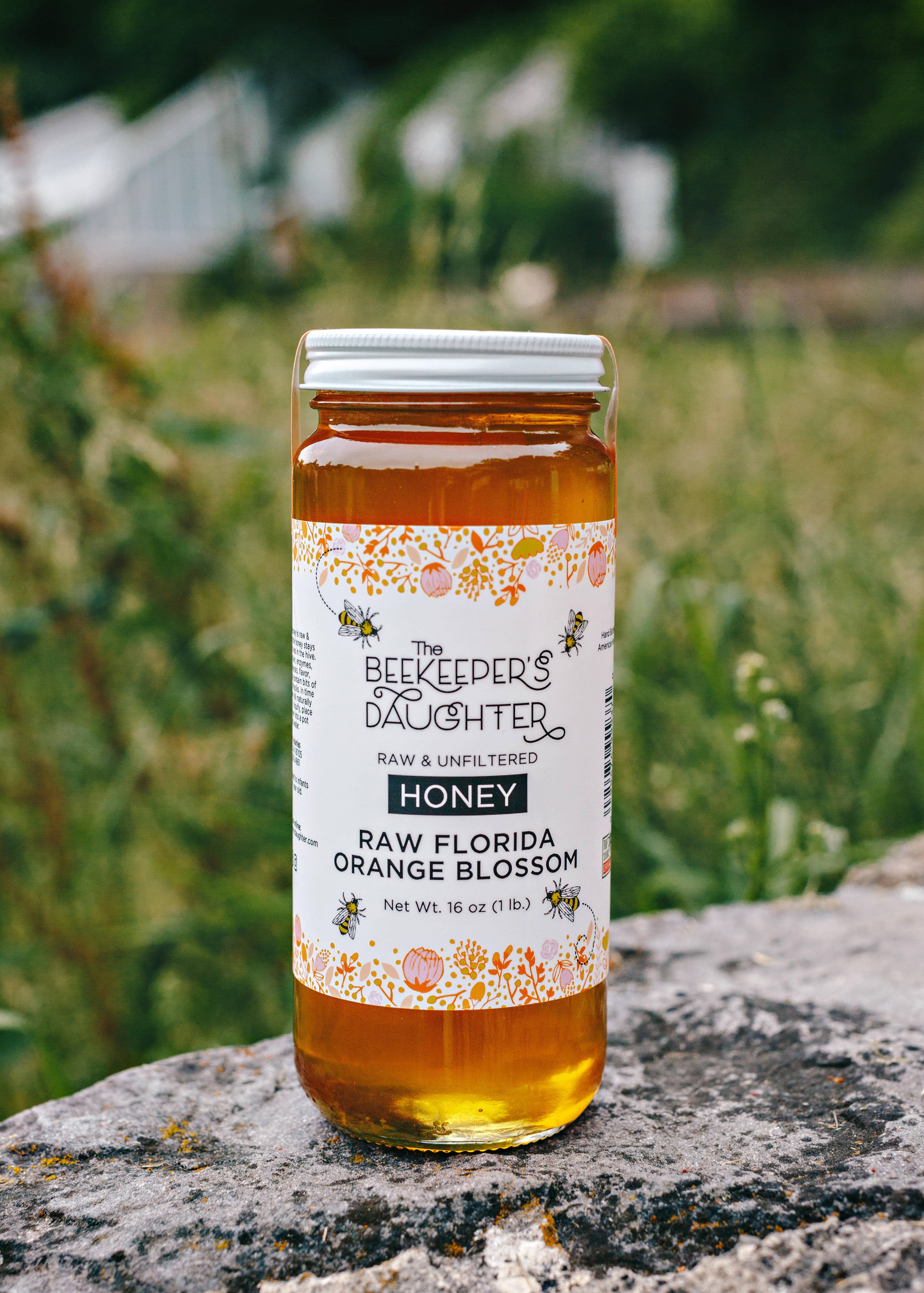 The Beekeeper's Daughter - Wholesale Honey - 16oz Raw Florida Orange Blossom Honey3