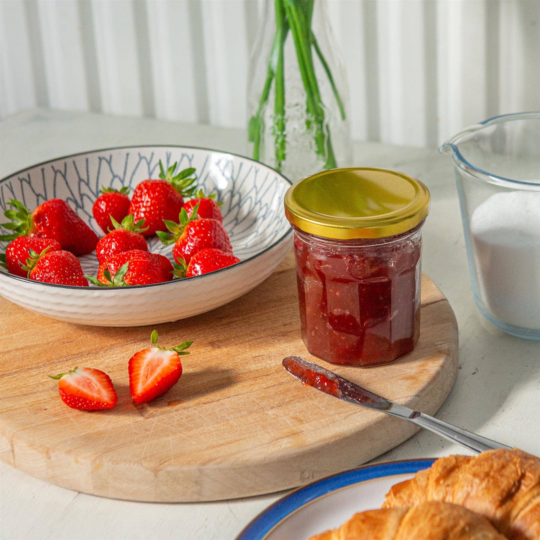 Rinkit Pty Ltd - Wholesale Jar - 310ml Glass Jam Jar with Lid - By Argon Tableware6